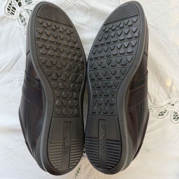 NOS ECCO Chander Oxford Men’s EU43 US9-9.5 Brown Leather Retro Sneaker Portugal main image 7